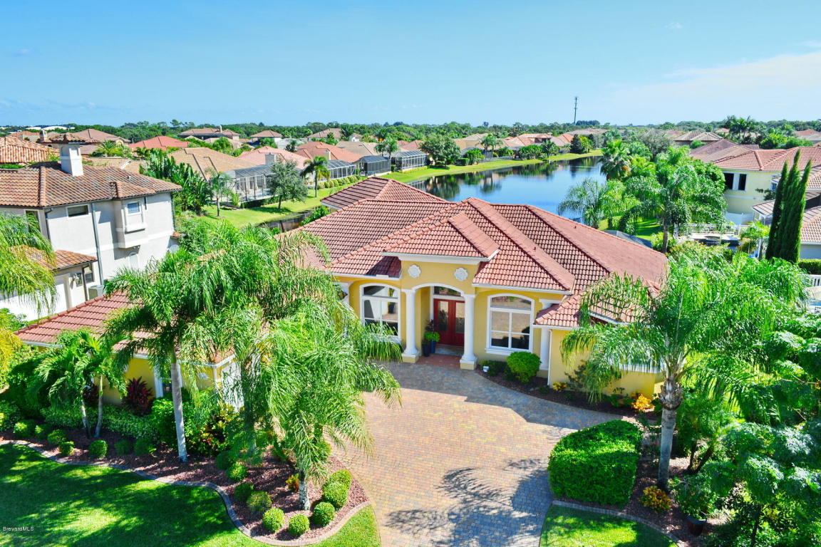 Melbourne FL Lakefront Home For Sale 3448 Cappio Drive