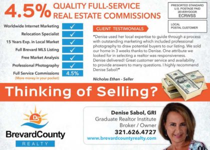 Brevard County Home Sellers Successfully Save Much Money and Time
